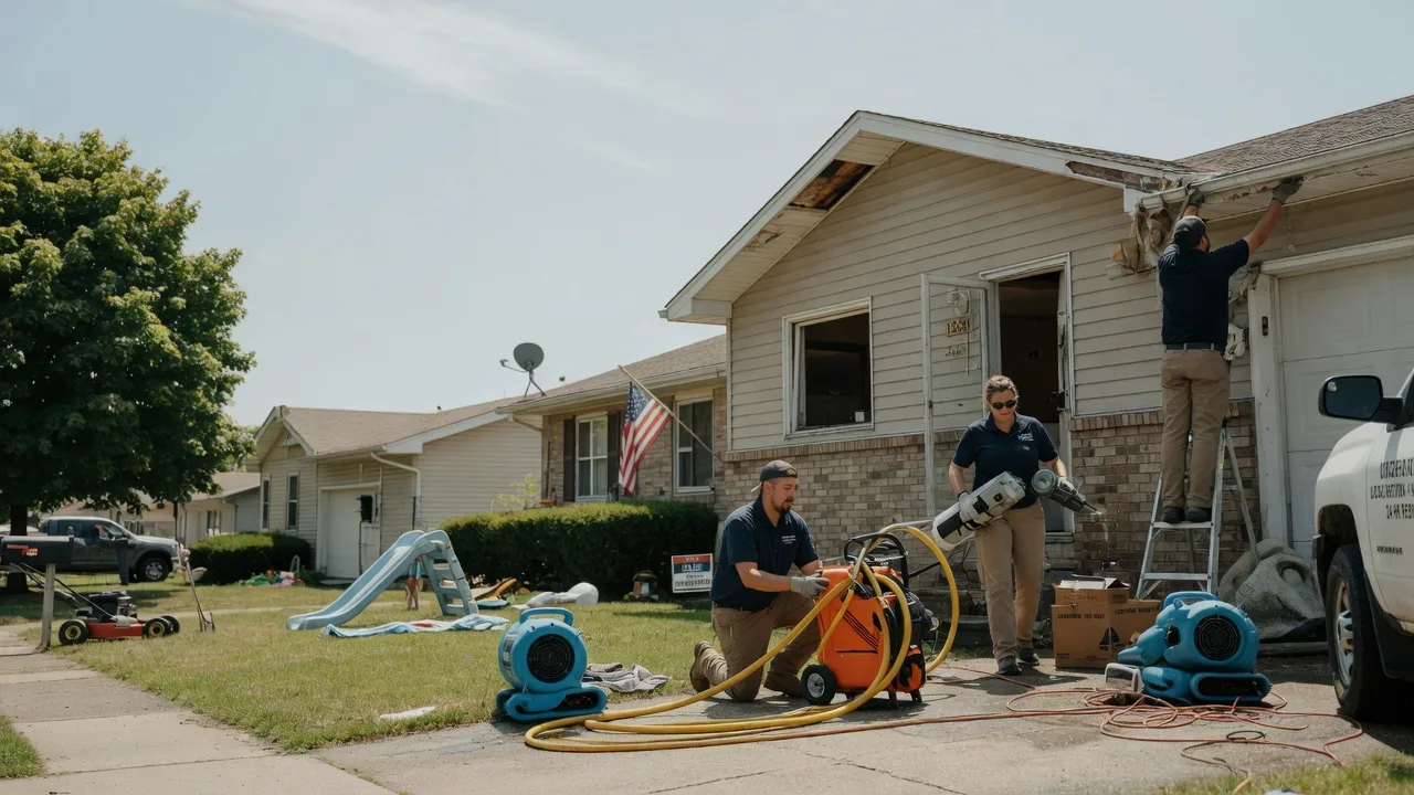 Water Damage Restoration in Hilbert, WI near me